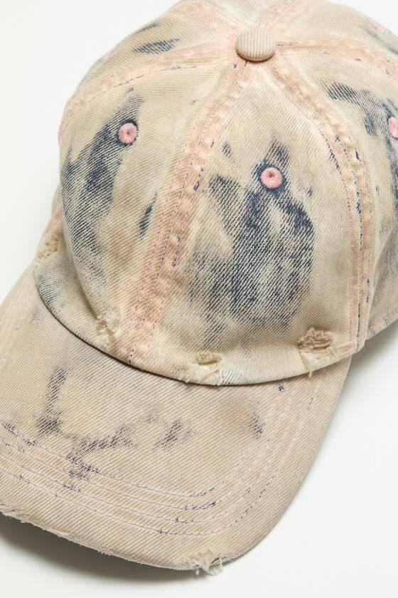 Acne Studios Kappe aus beschichtetem Denim Super Rabatt