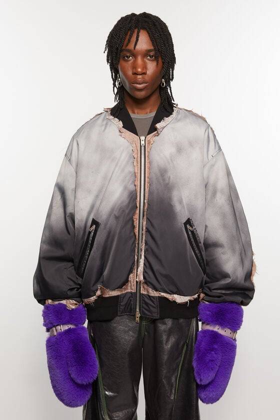 Acne Studios Flauschige Fäustlinge mit Schnalle Riesige Rabatte