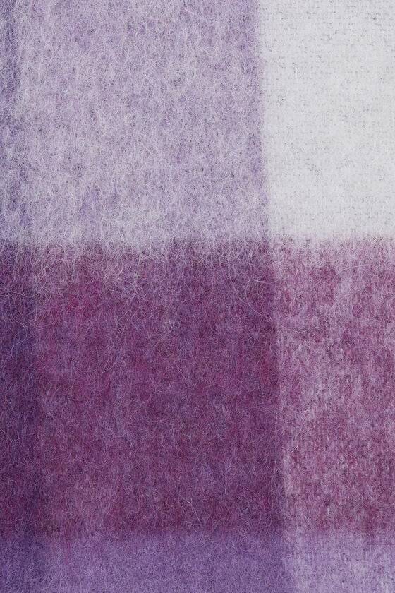 Acne Studios Karierter Schal aus Mohair Clearance-Verkauf