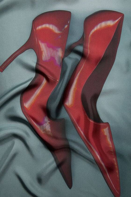 Acne Studios Seidenschal mit Print von Katerina Jebb Laufsteg-Show Verkauf