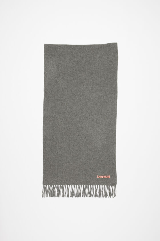 Acne Studios Schmaler Fransen-Schal aus Wolle Günstiger Verkauf