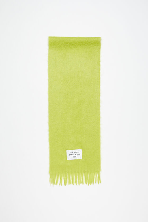 Acne Studios Fransen-Schal aus Alpaka Sonderangebot