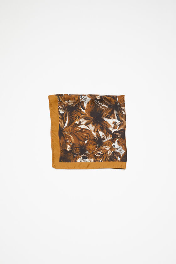 Acne Studios Bedruckter Seidenschal