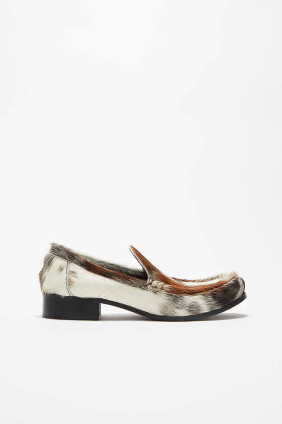 Acne Studios Loafer aus Leder Weihnachtsangebot