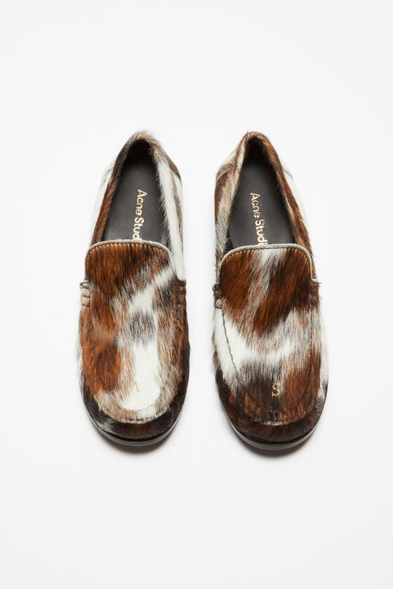 Acne Studios Loafer aus Leder Weihnachtsangebot