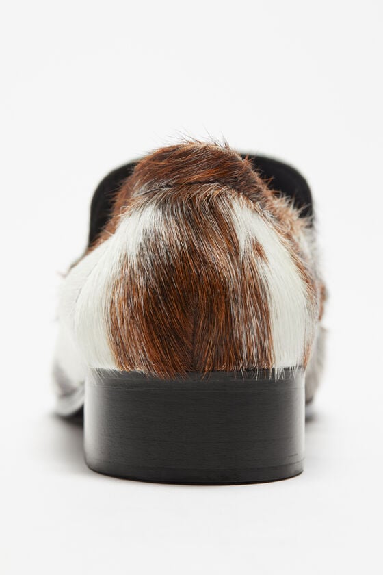 Acne Studios Loafer aus Leder Weihnachtsangebot