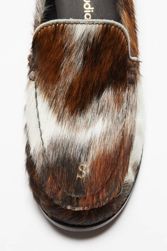Acne Studios Loafer aus Leder Weihnachtsangebot