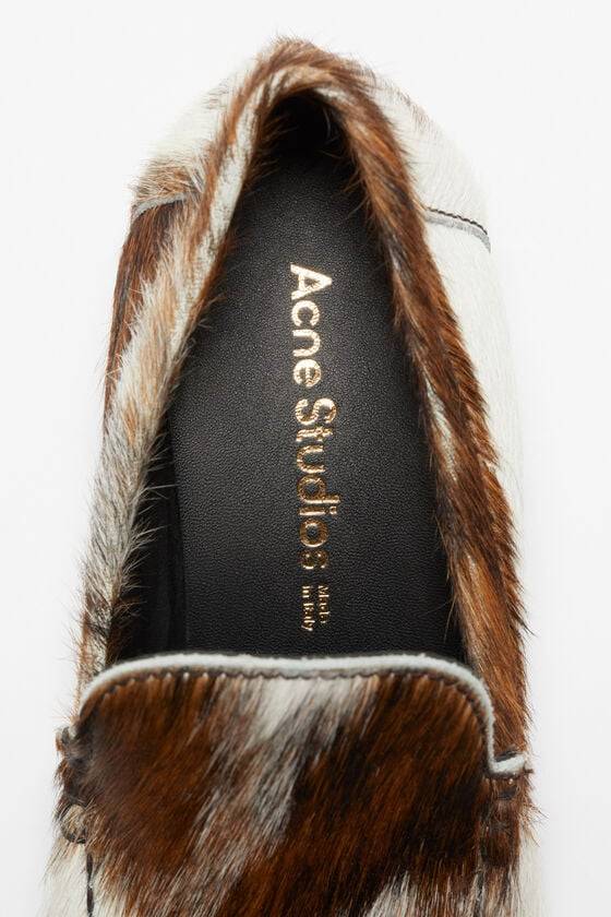 Acne Studios Loafer aus Leder Weihnachtsangebot