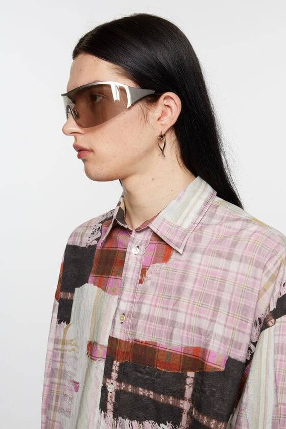 Acne Studios Herzförmige Creolen Heißer Verkauf