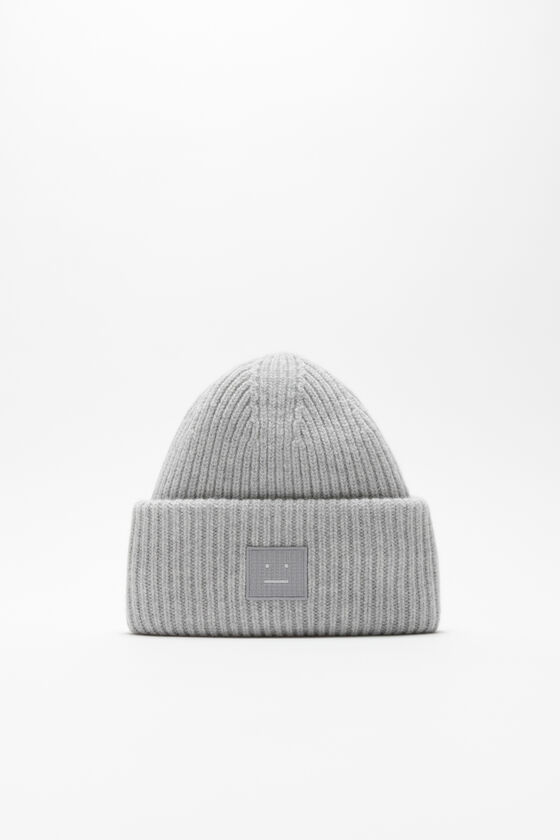 Acne Studios Mütze mit großem Face-Logo