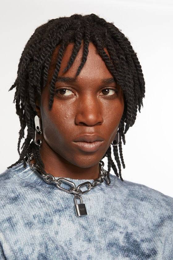 Acne Studios Kettenschloss-Ohrring Riesige Ersparnisse