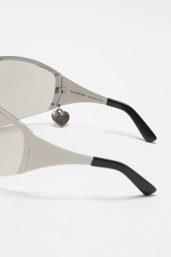Acne Studios Sonnenbrille mit Metallrahmen Kostenlose Rückgabe