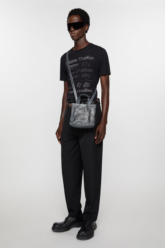 Acne Studios Mini-Schultertasche mit Logo Letzte 3 Tage