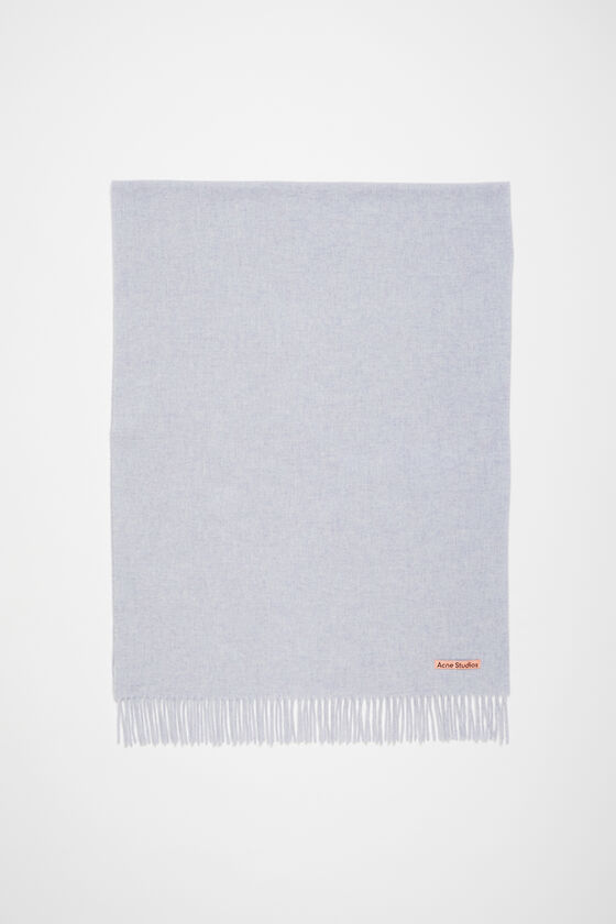 Acne Studios Oversized-Wollschal mit Fransen Vierteljährliche Förderung