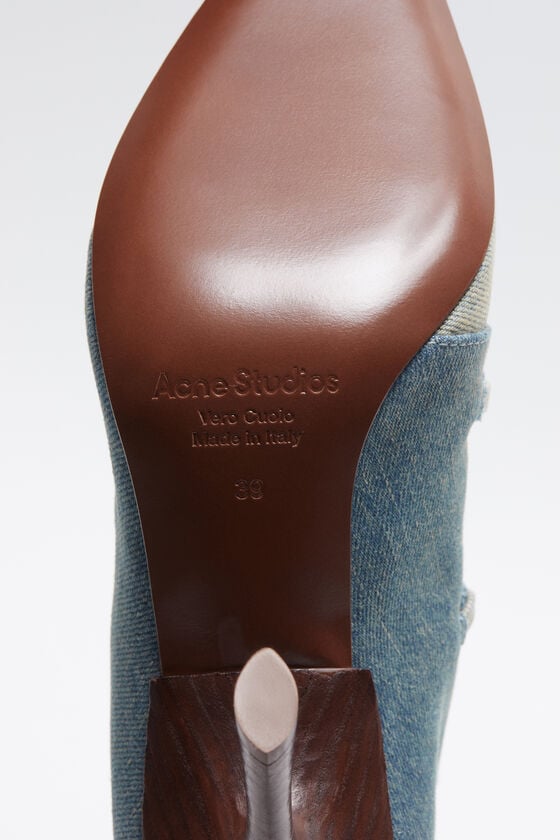 Acne Studios Schnürstiefel mit Absatz Super Rabatt