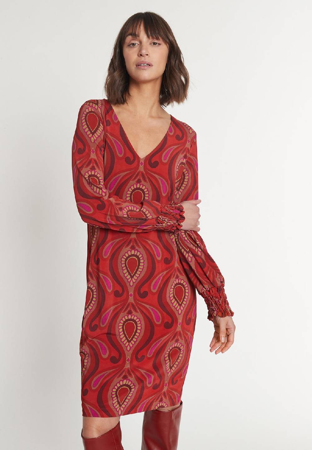 Ana Alcazar Printkleid Mosima Auslauf