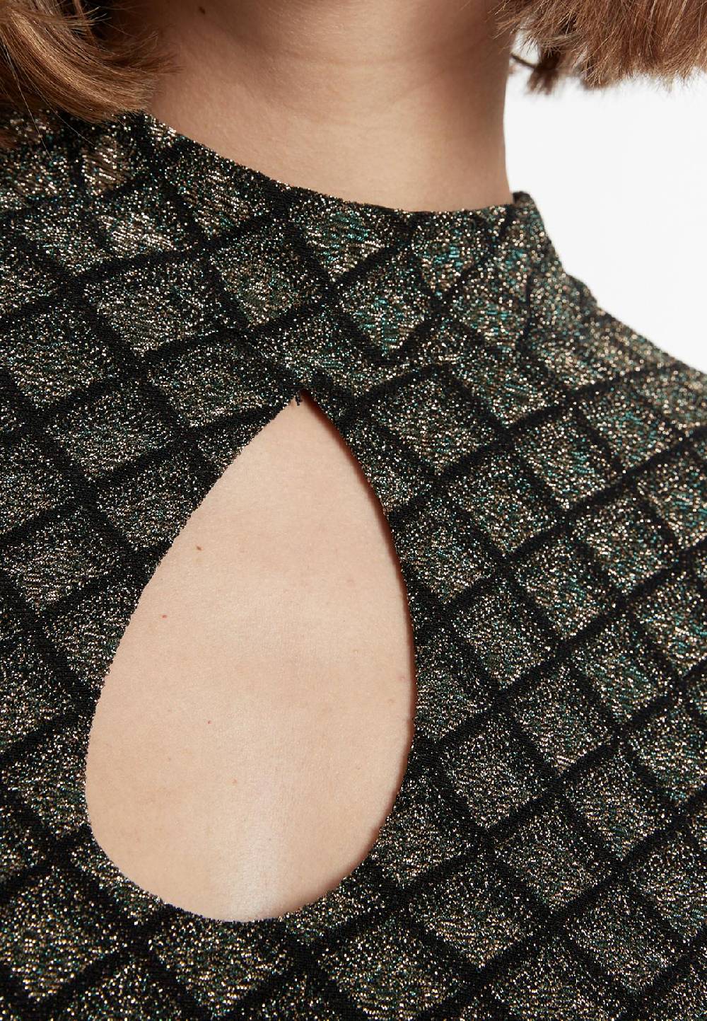 Ana Alcazar Cut-Out Kleid Sakala Nur für heute