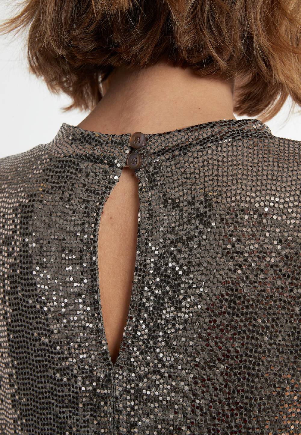 Ana Alcazar Pailletten Maxikleid Sagaty Outlet