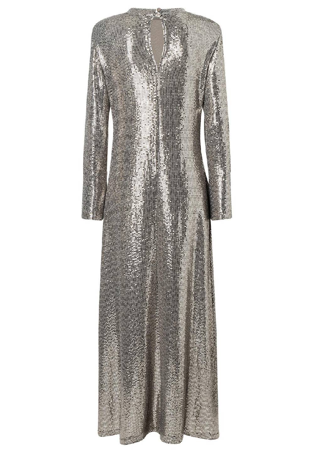 Ana Alcazar Pailletten Maxikleid Sagaty Outlet
