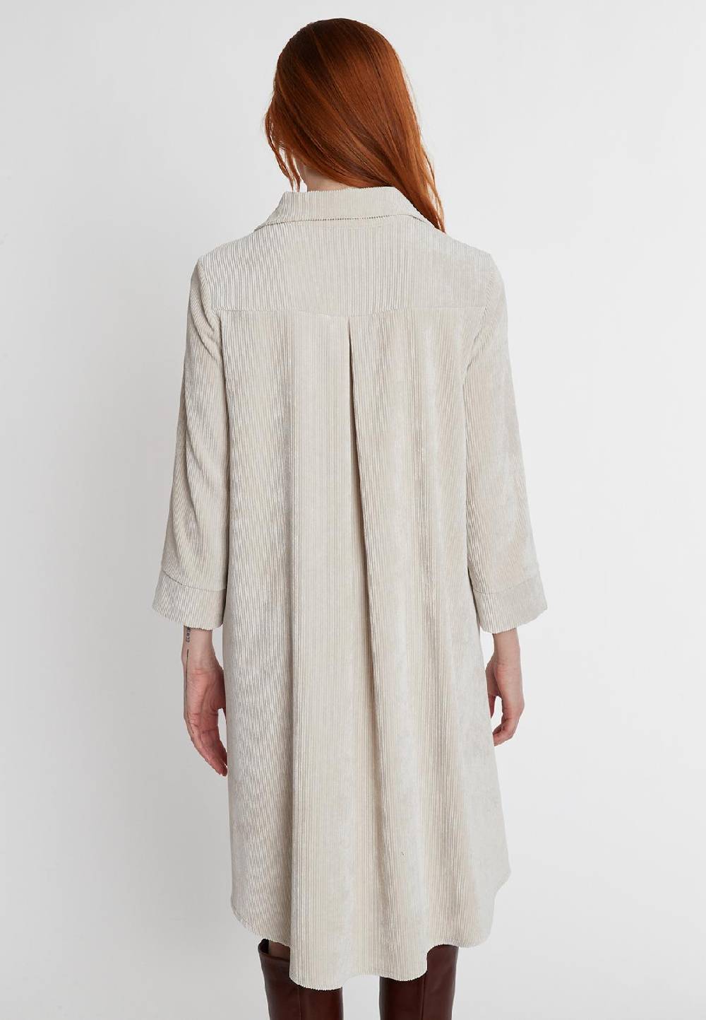 Ana Alcazar Cord Hemdblusenkleid Sastoa Auslauf