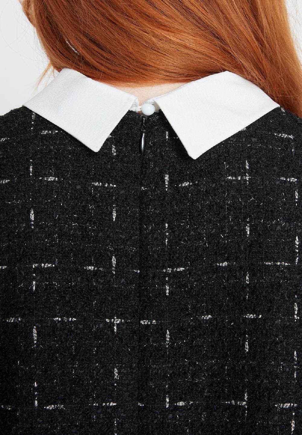 Ana Alcazar Bouclé Kleid Sadora Günstiger Verkauf
