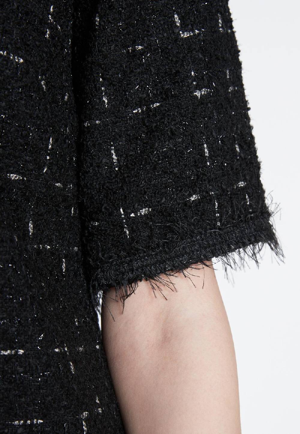 Ana Alcazar Bouclé Kleid Sadora Günstiger Verkauf