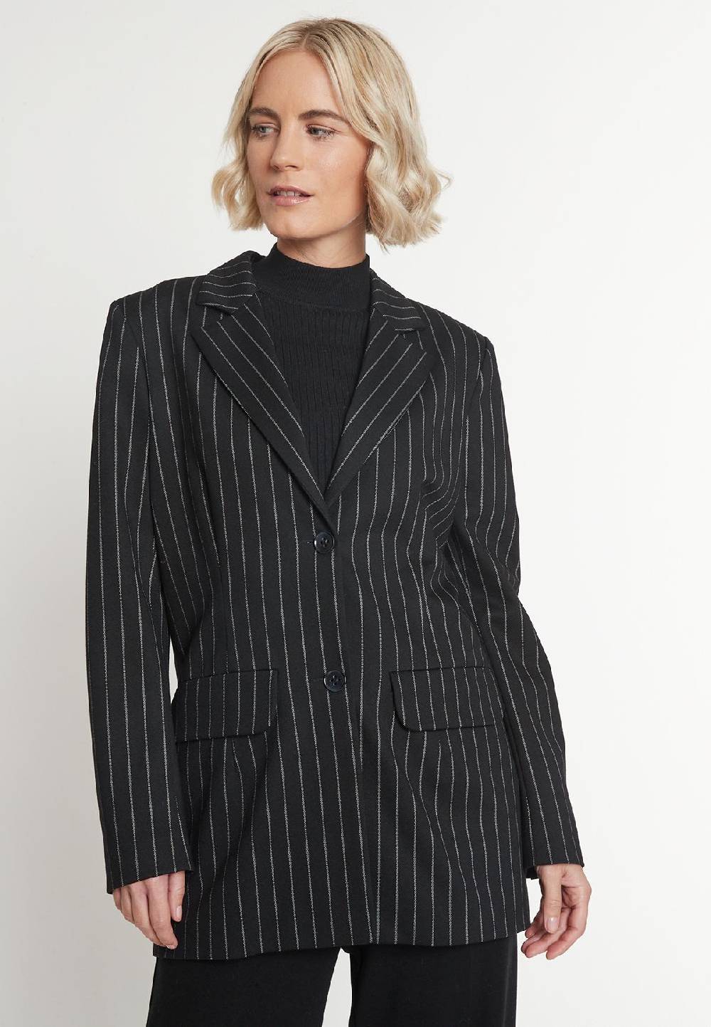 Ana Alcazar Nadelstreifen Blazer Mesa Blitzverkäufe