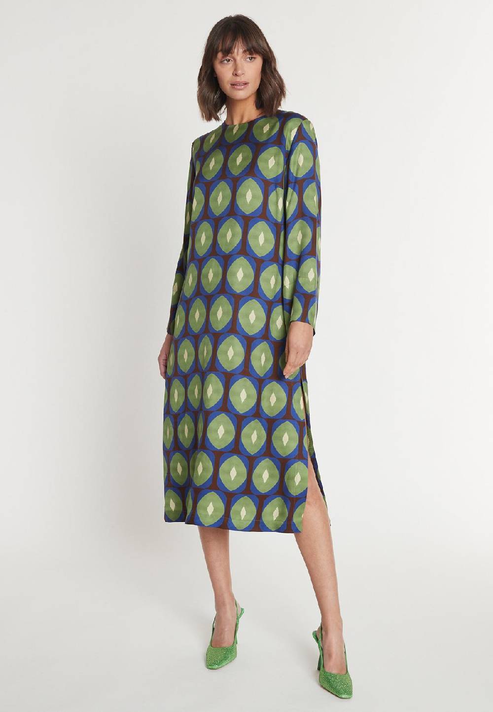 Ana Alcazar Schlichtes Kleid Maany Top Angebot