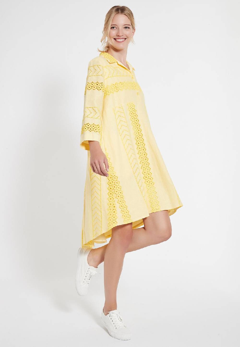 Ana Alcazar Schwingendes Kleid Cahli Begrenzte Freigabe