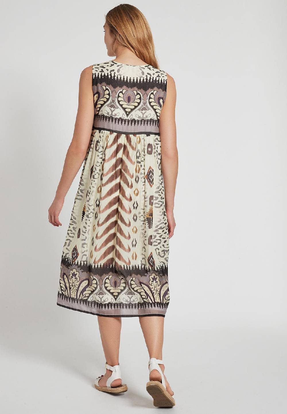 Ana Alcazar Schlichtes Kleid Farisy Kostenloser Versand international
