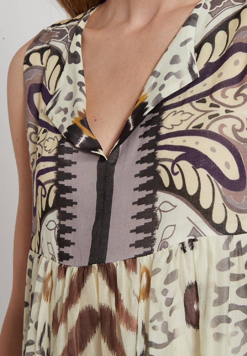 Ana Alcazar Schlichtes Kleid Farisy Kostenloser Versand international