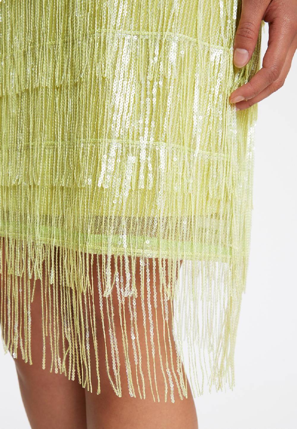 Ana Alcazar Paillettenkleid Riba Rabatt