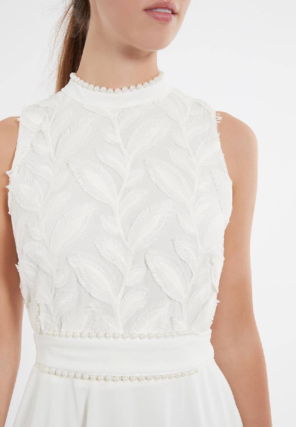 Ana Alcazar Perlen Kleid Zawy Bestseller