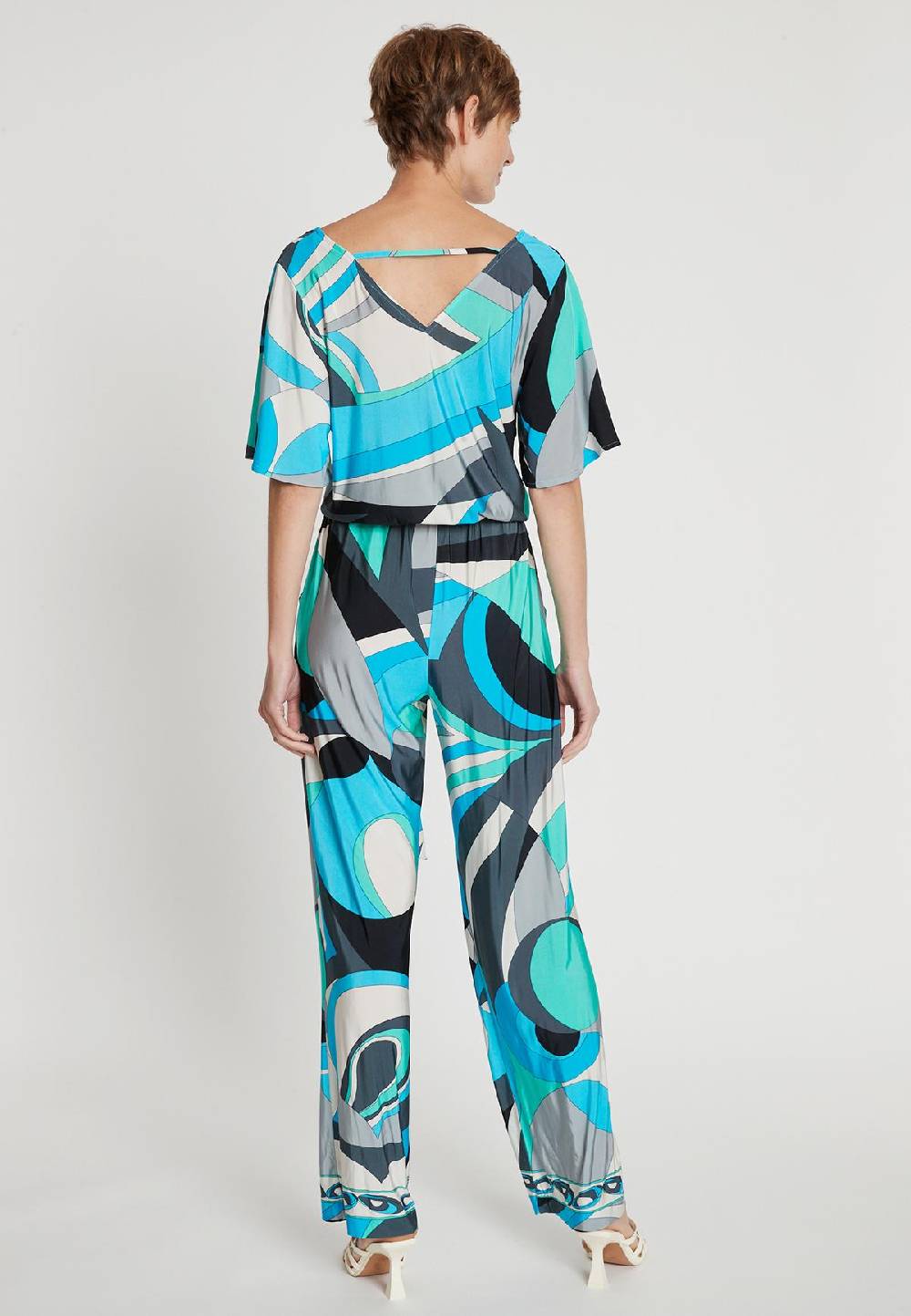 Ana Alcazar Print Jumpsuit Lotani Begrenzte Freigabe