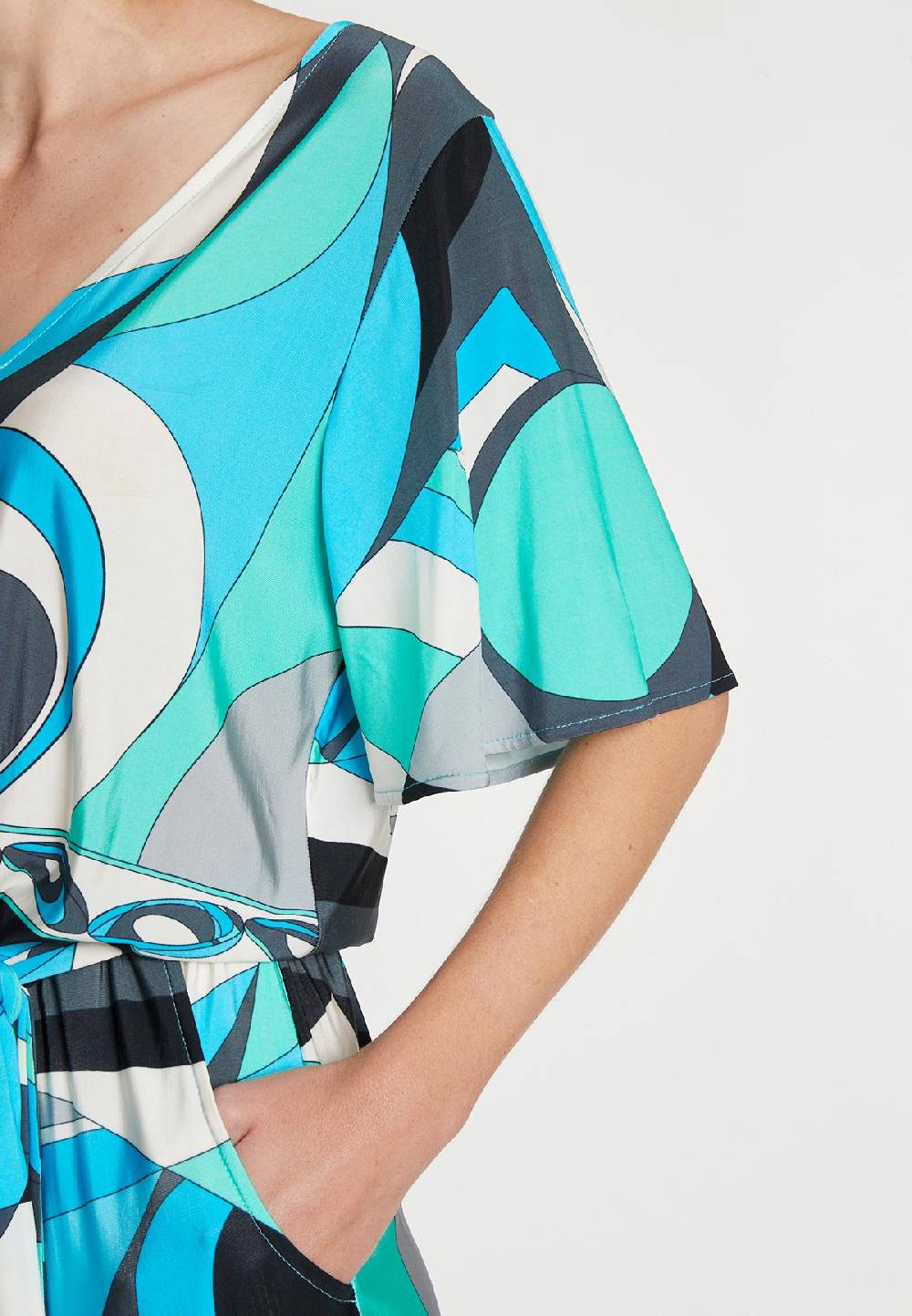 Ana Alcazar Print Jumpsuit Lotani Begrenzte Freigabe