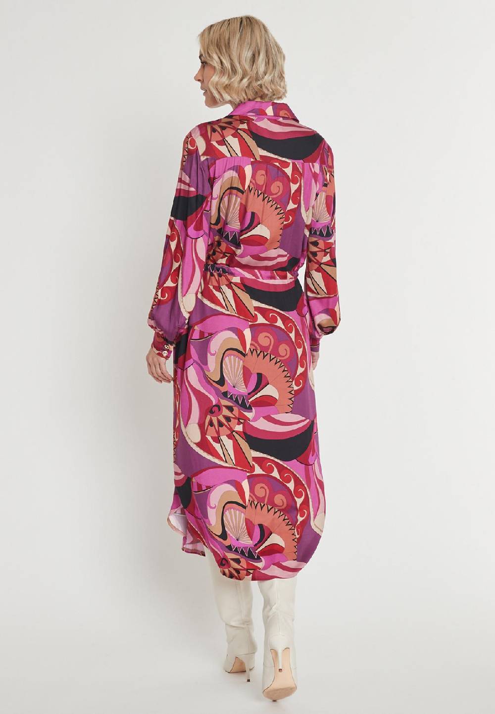 Ana Alcazar Hemdblusenkleid Makaro Nur für heute