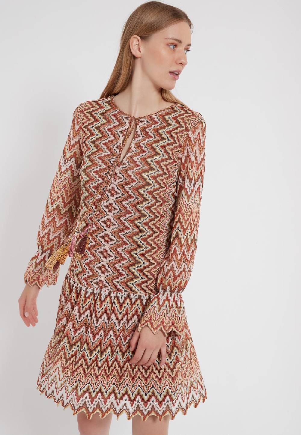 Ana Alcazar Langarm Kleid Zalta Letzte 3 Tage