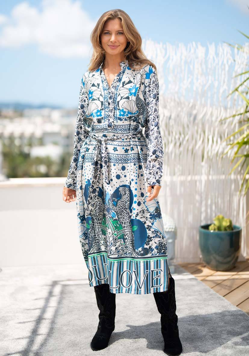 Miss Goodlife Dress Flower Leopard Bis zu 60% Rabatt
