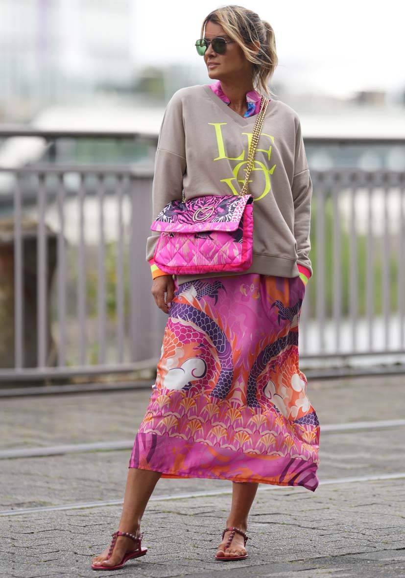 Miss Goodlife Dress Pink Dragon Super Rabatt