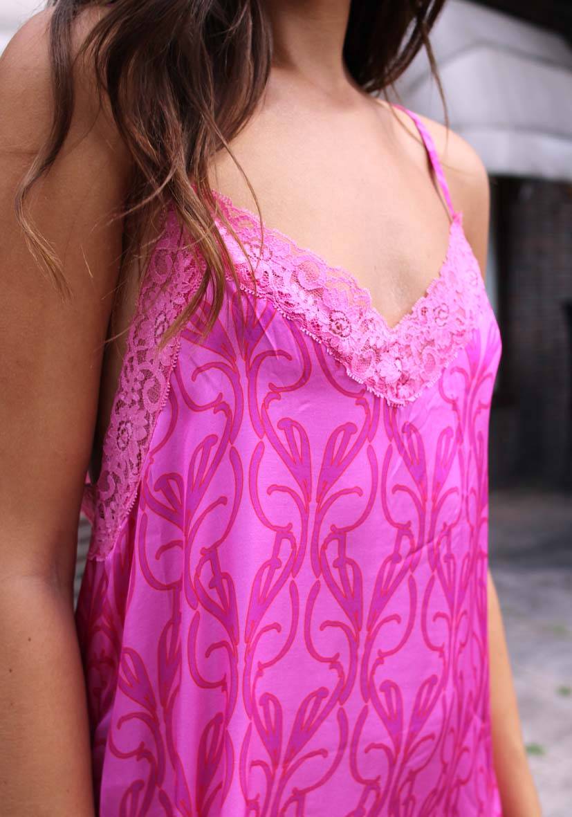 Miss Goodlife Dress Lace Pink zollfrei