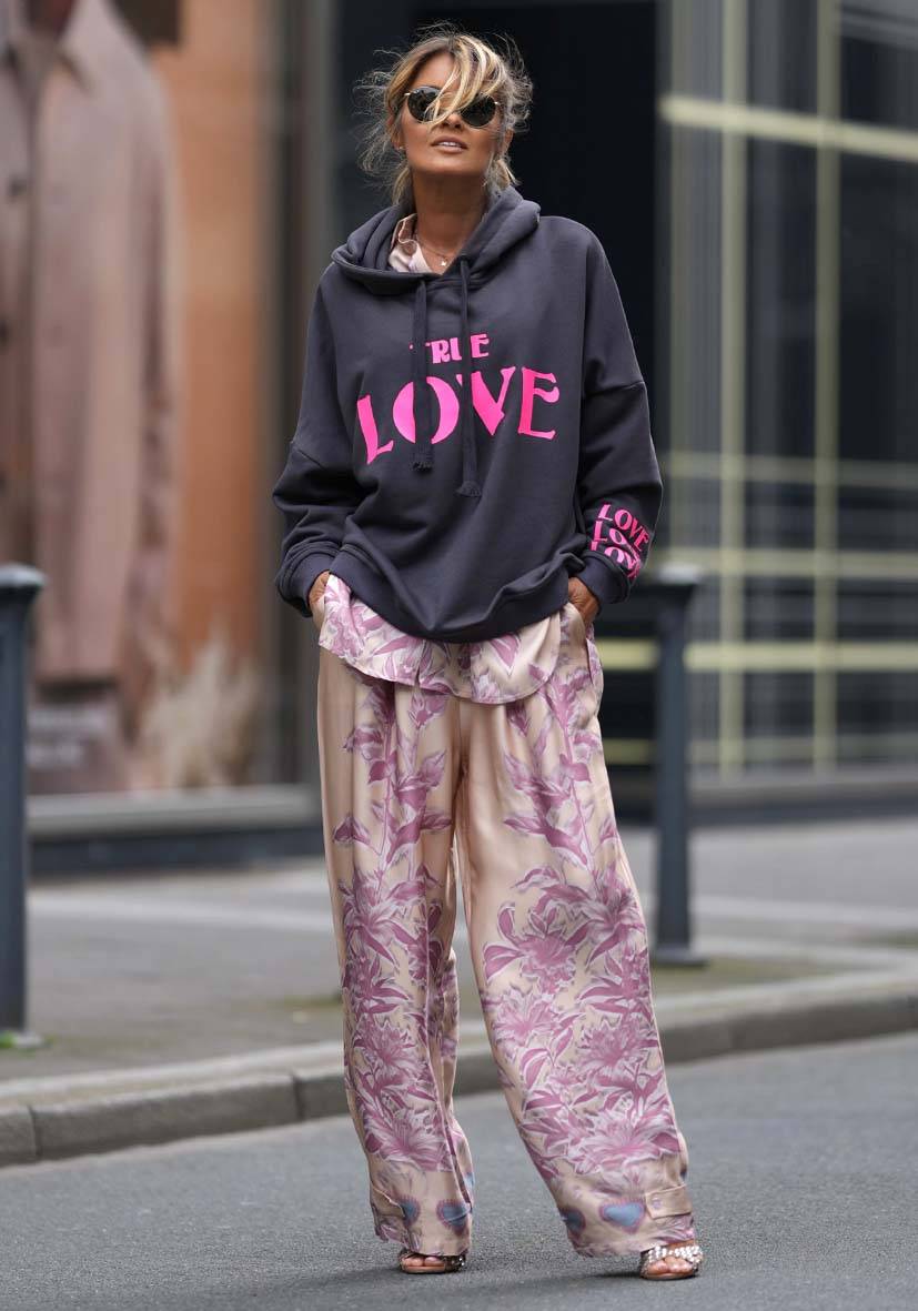 Miss Goodlife Bluse Hearts and Flowers Tiefpreis