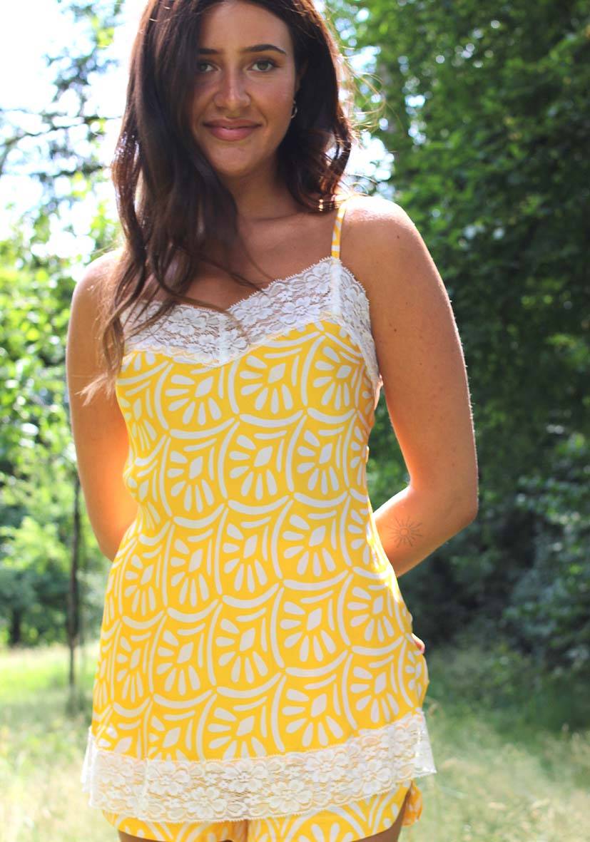 Miss Goodlife Top Yellow delight Nur für heute