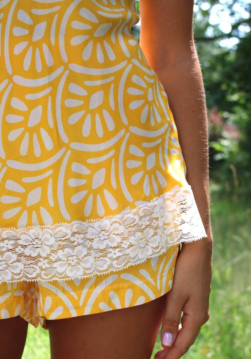 Miss Goodlife Top Yellow delight Nur für heute
