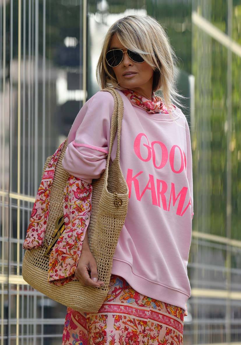 Miss Goodlife Roundneck Good Karma Good Luck – dust rose Meist gekauft