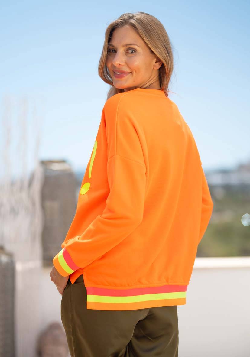 Miss Goodlife V-Neck Me! – neonorange Vatertagsangebot
