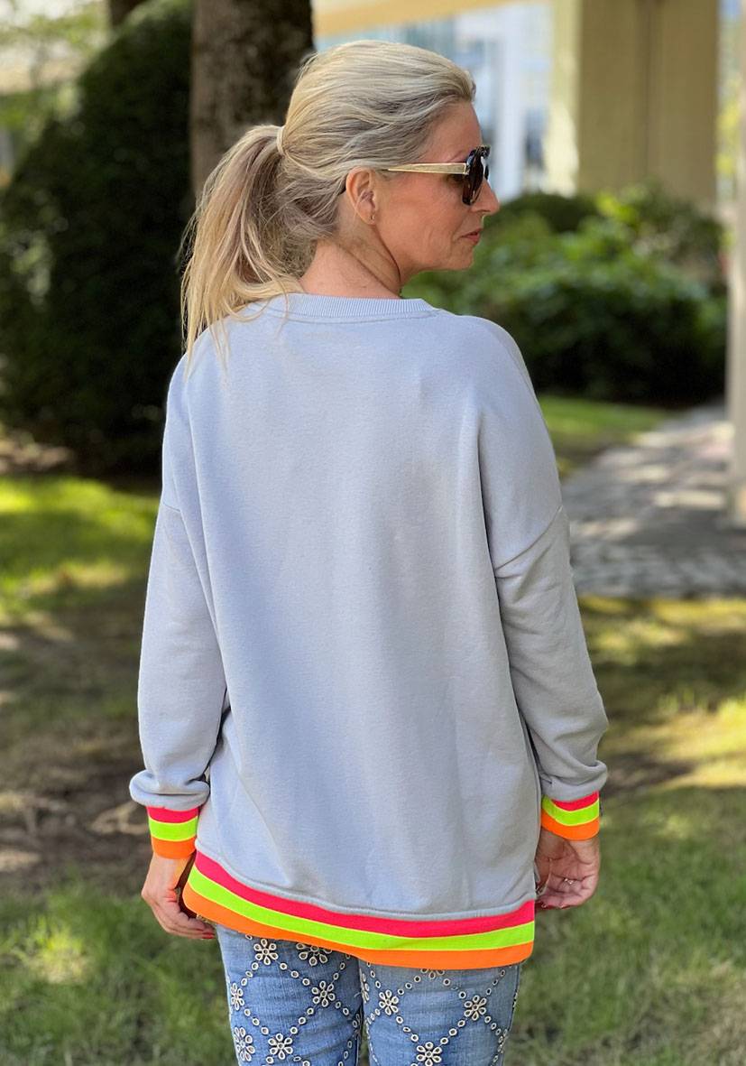 Miss Goodlife V-Neck Crème de la Crème – grey Neueste Mode