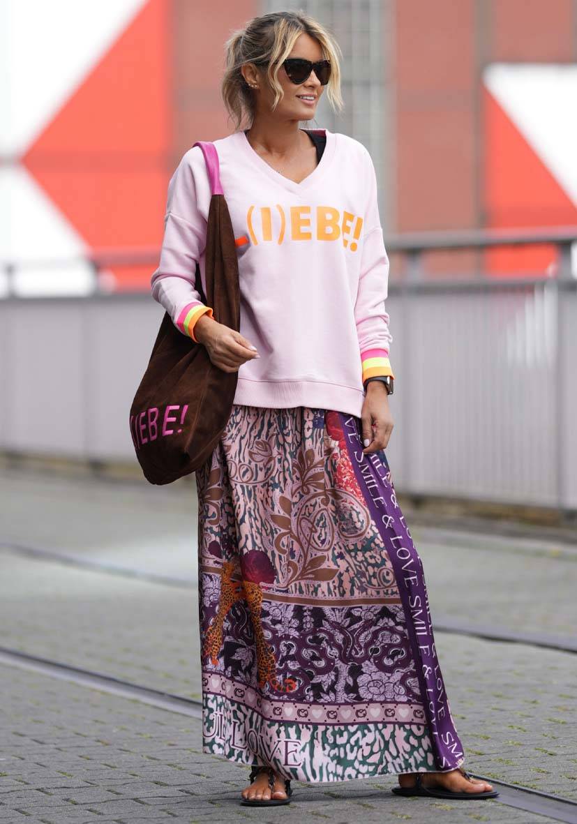 Miss Goodlife V-Neck L(i)ebe – rose Angebote