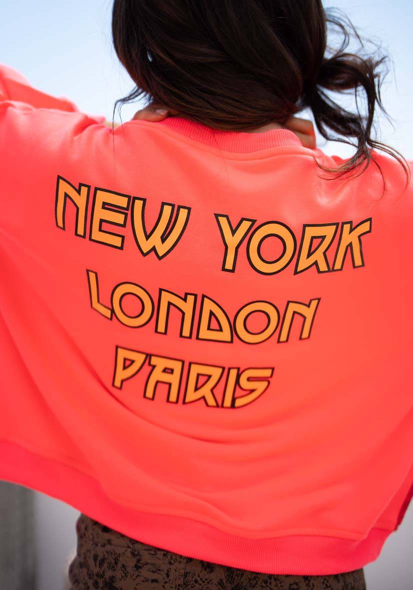 Miss Goodlife Roundneck Berlin Tiger – neonpink Günstiger Verkauf