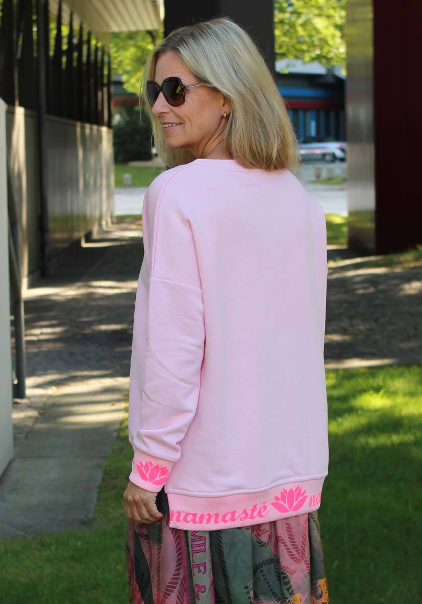 Miss Goodlife V-Neck Namasté Glitter – rose Sonderangebot