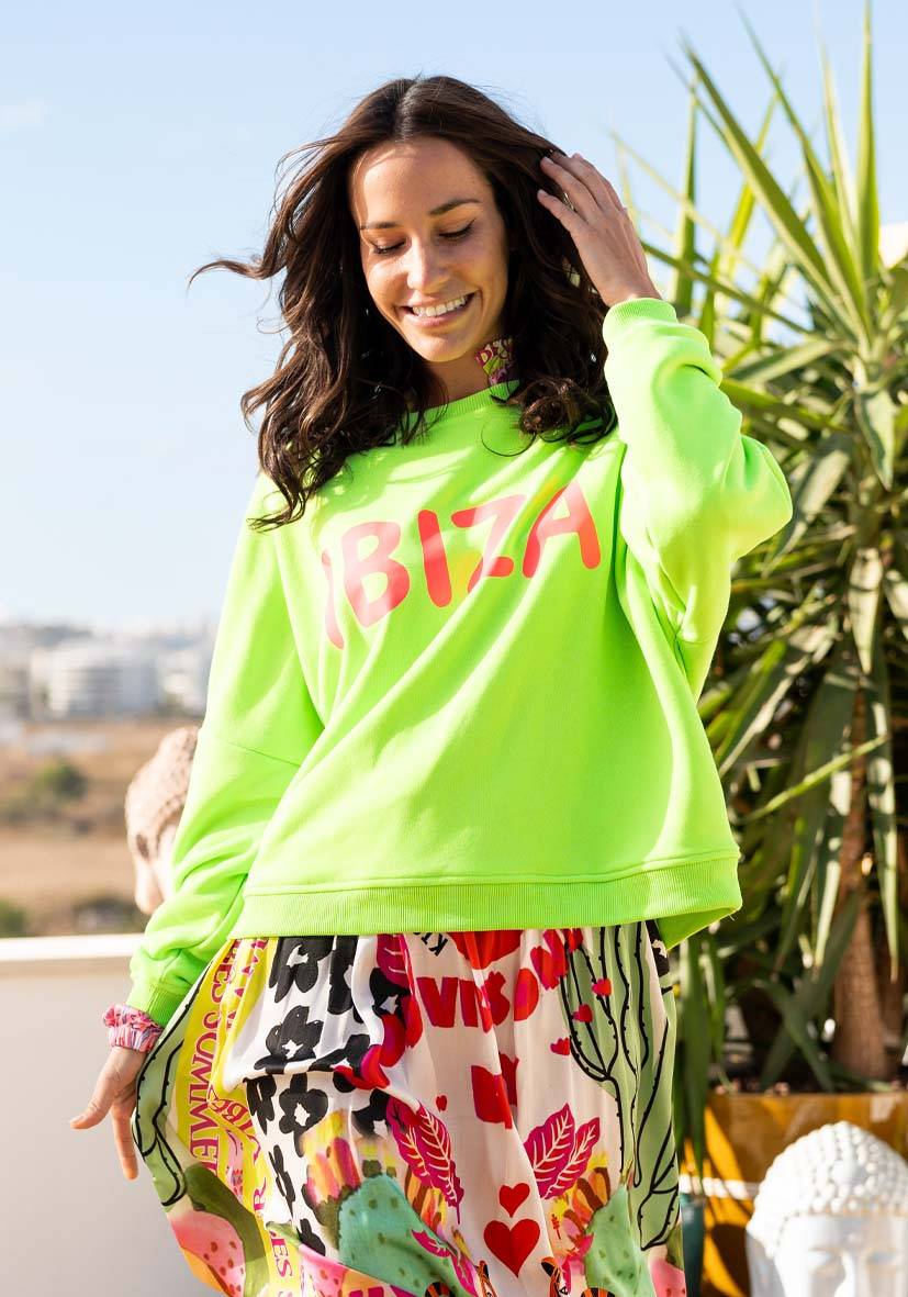 Miss Goodlife Roundneck Ibiza – neongreen Große Rabatte